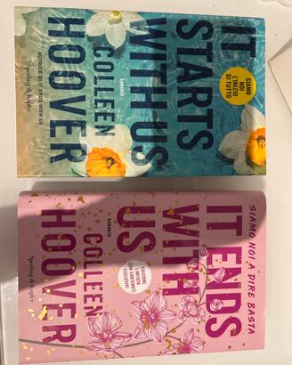 It ends with us| It starts with us- Collen Hoover