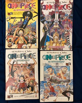 One Piece Manga N37-43-46-47 ITA 2006/2008