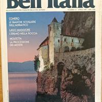 Rivista Bell’Italia n.12 aprile 1987 Conero