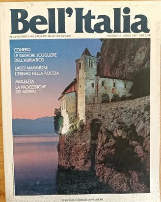 Rivista Bell’Italia n.12 aprile 1987 Conero