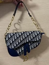 Borsa Saddle in tessuto