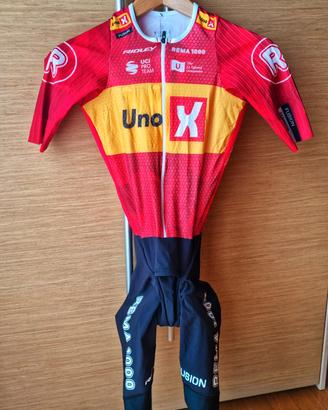 Uno-X team fusion tempo pro skinsuit