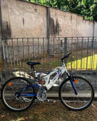 bicicletta MBK con ammortizzatori 