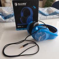 Cuffie Gaming SADES Spirits Blu – nuove 🎧