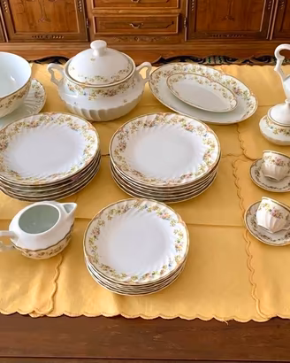 RARO SERV, STILE LIMOGES, COULEUVRE 1789 DA 6 A 12