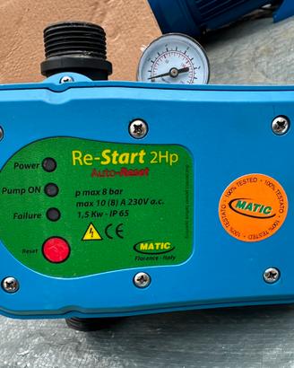 Presscontrol MATIC RE-START 2,2 bar per elettrop.