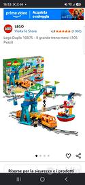 set duplo 10875 - il grande treno merci  e sfusi 