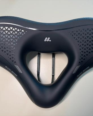 Sella bicicletta larga e comoda misura L