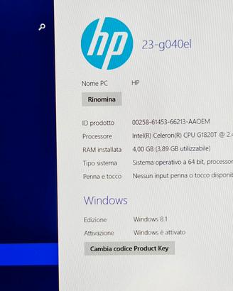 PC ALL In One HP