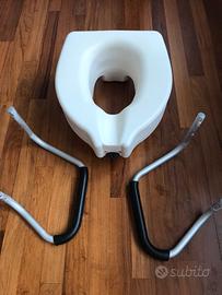 Rialzo water alza water con braccioli Mediline