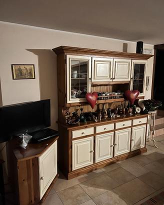 mobile taverna + tavolo in legno