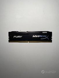 Ram HyperX Fury DDR4 8GB