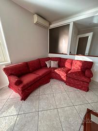 divano angolare artigianale