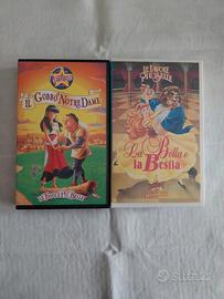 VHS Il Gobbo di Notre Dame e La Bella e la Bestia