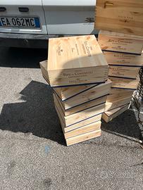 Cassette in legno brunello di montalcino