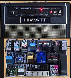 Pedaliera + Hiwatt valvolare - RIG per chitarra
