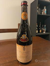 Bottiglia Vino Barolo 1959