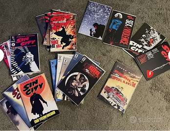 SIN CITY FRANK MILLER FUMETTI ORIGINALI USA