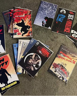 SIN CITY FRANK MILLER FUMETTI ORIGINALI USA