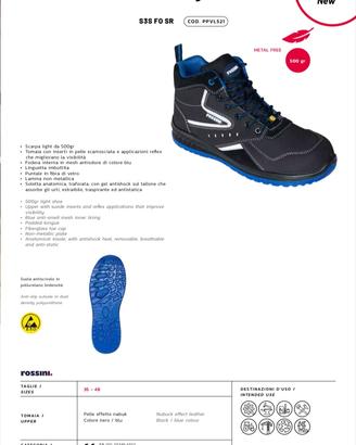 Scarpe antinfortunistica S3S n.45 NUOVE