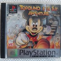 Topolino e Avventure Platinum Pal Playstation ps1
