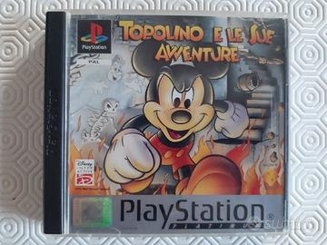 Topolino e Avventure Platinum Pal Playstation ps1