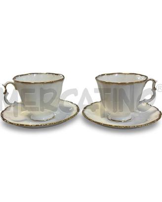 TAZZINE COPPIA ROYAL ALBERT 1982 SNOW QUEEN FILO