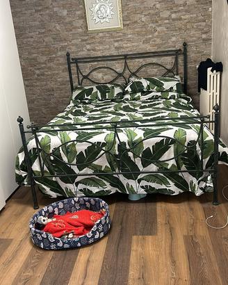 Letto completo in ferro battuto