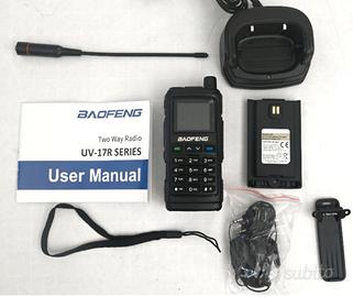 Palmare nuovo BAOFENG UHF/VHF accessori + imballo