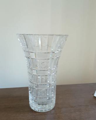 Vaso in cristallo Boemia