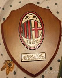 Crest AC Milan 1899 Legno Ufficiale
