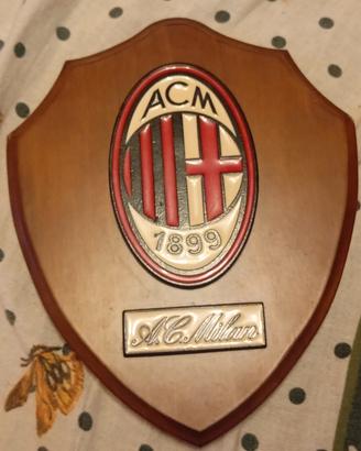 Crest AC Milan 1899 Legno Ufficiale