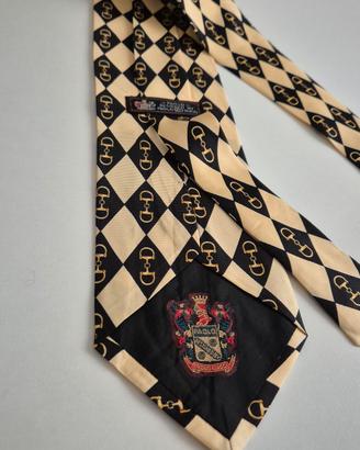 Cravatta Vintage Paolo Gucci Seta Made in italy
