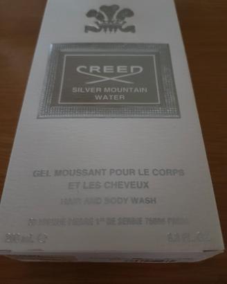 Creed silver mountain water gel moussant pour le c