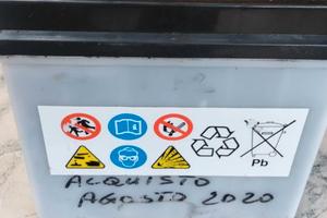 Bauletto scooter e batteria