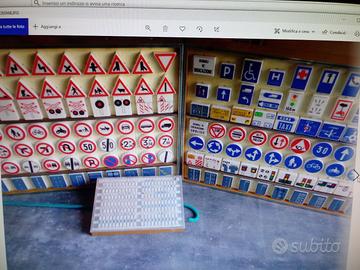 Vecchio tabellone luminoso Ex scuola guida