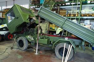 Camioncino 4x4 da utilizzare come trattore