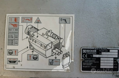 Pompa vuoto Becker U 4.250 SA