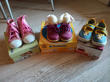 Scarpe bimba n° 21 - 23 - 24