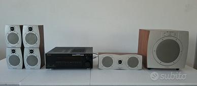 Sistema Home Theater 5.1 Pioneer + Casse Wharfedal