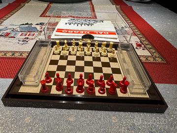 Scacchiera da viaggio magnetica Dal Negro vintage