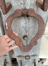 antichi Ferri per portone battiporta ecc