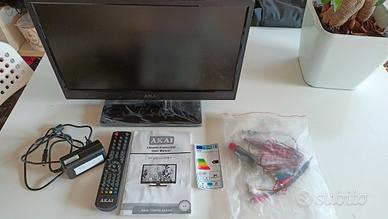 TV Led 12 volt 19' AKAI per Camper 