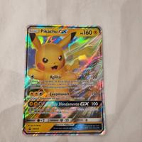 Carta Pikachu GX