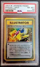 POKÉMON - Pikachu Illustrator PSA 8.5 Reprint 2023