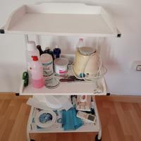 Tavolino per estetista