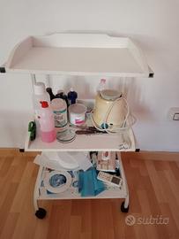 Tavolino per estetista