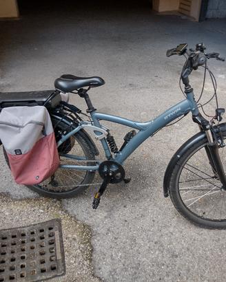 e - bike da trekking Decathlon 