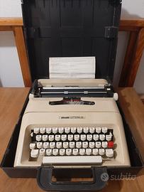 macchina da scrivere olivetti lettera 35