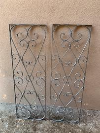 Ringhiere anni’ 40 per portoncino.